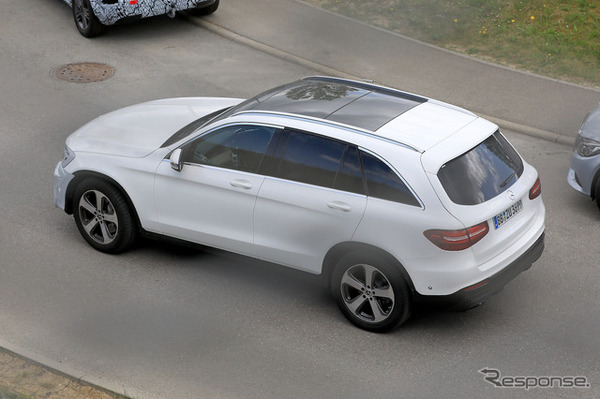 メルセデスベンツ GLC 改良新型スクープ写真