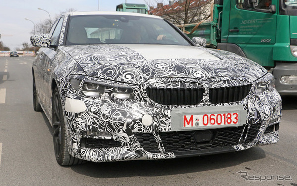 BMW 3シリーズ 次期型スクープ写真