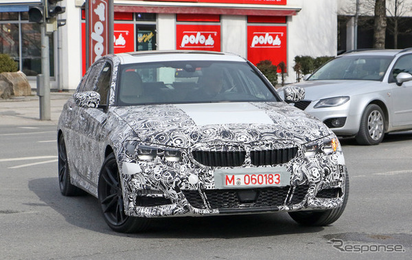 BMW 3シリーズ 次期型スクープ写真