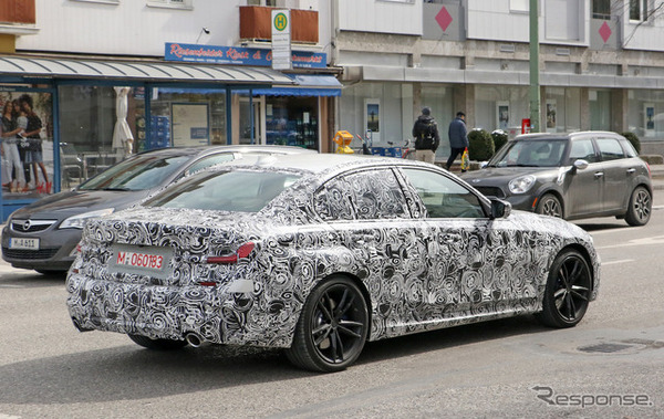 BMW 3シリーズ 次期型スクープ写真