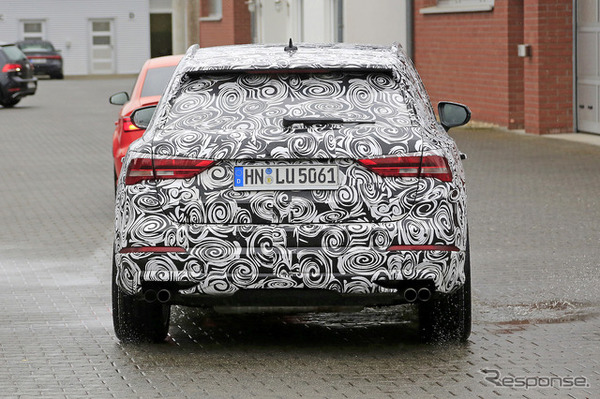 アウディ RS Q3 スクープ写真