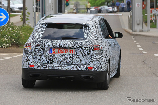 メルセデスベンツ Bクラス 次期型スクープ写真