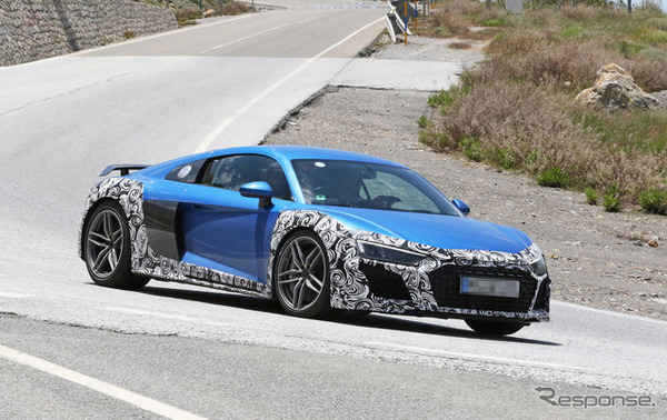 アウディ R8 GT スクープ写真