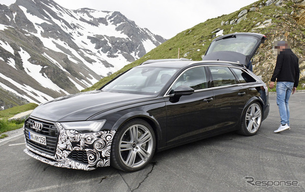 アウディ RS6アバント 次期型スクープ写真