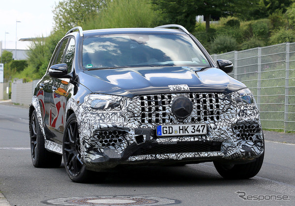 メルセデス AMG GLE 63 スクープ写真