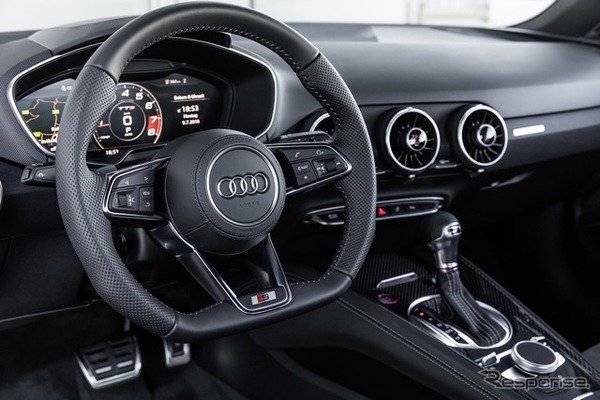 アウディ TTS 改良新型 海外試乗