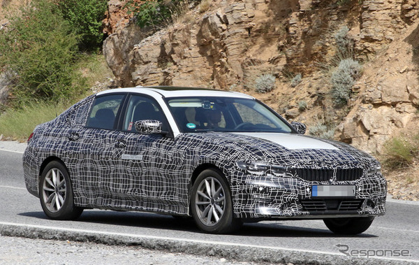BMW 3シリーズ EV スクープ写真
