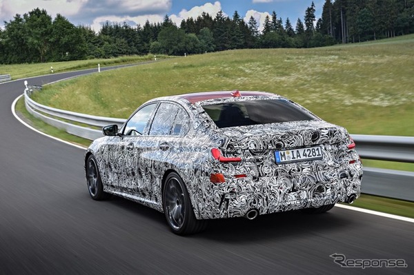次期BMW3シリーズセダンのMスポーツパッケージ・プロトタイプ