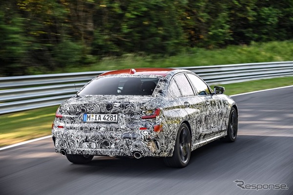 次期BMW3シリーズセダンのMスポーツパッケージ・プロトタイプ