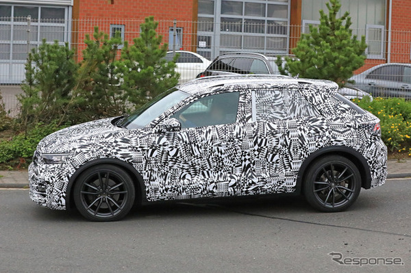 VW T-Roc R 市販型スクープ写真