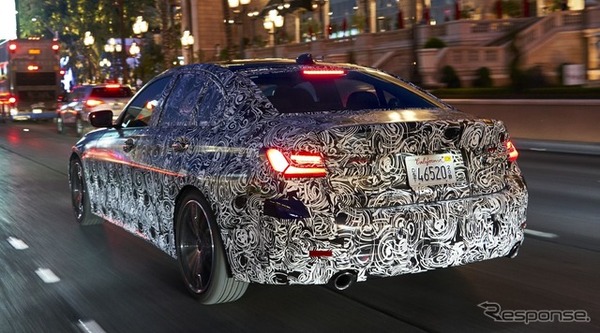 BMW 3シリーズ セダン次期型の開発プロトタイプ