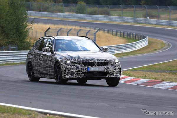 BMW 3シリーズ ツーリング 新型スクープ写真