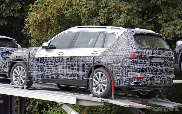 BMW X7 スクープ写真