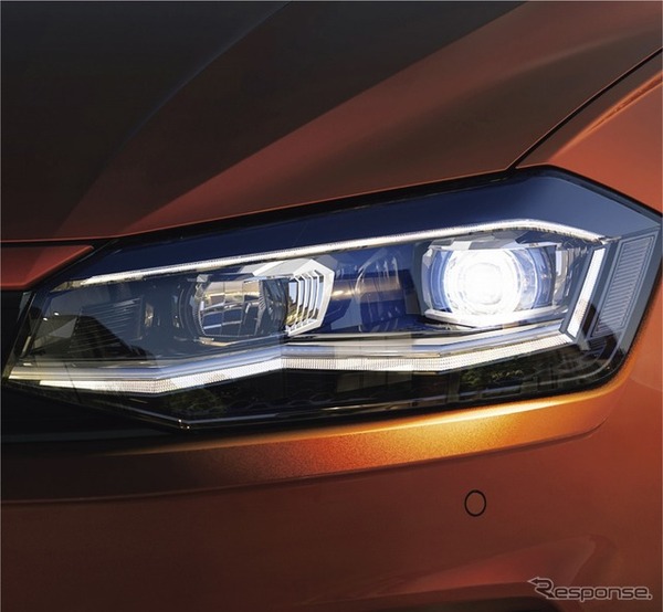 VW ポロ TSIハイライン LEDヘッドライト