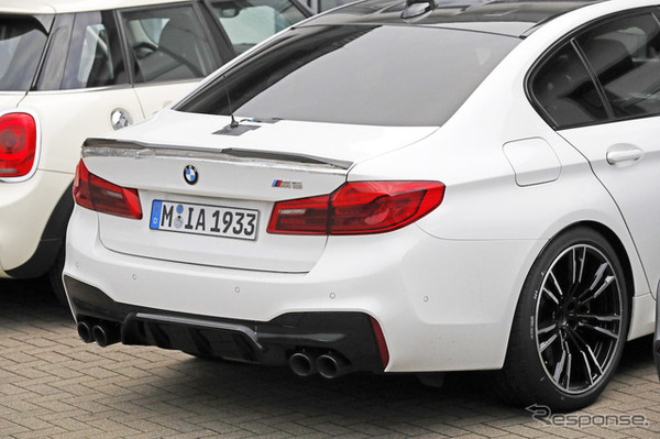 BMW M5 CS スクープ写真