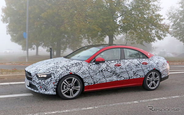 メルセデスベンツ CLA 次期型スクープ写真