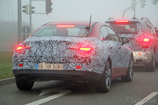 メルセデスベンツ CLA 次期型スクープ写真