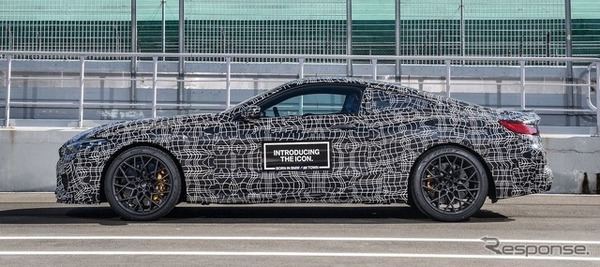 BMW M8 クーペ 新型のプロトタイプ