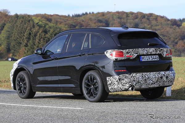 BMW X1 改良新型スクープ写真