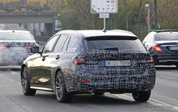 BMW 3シリーズツーリング 次期型スクープ写真
