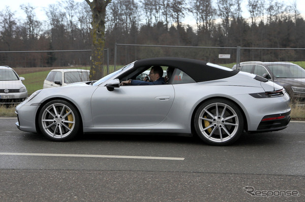 ポルシェ 911カブリオレ 新型スクープ