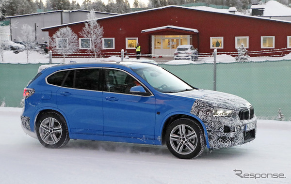 BMW X1 改良新型スクープ写真