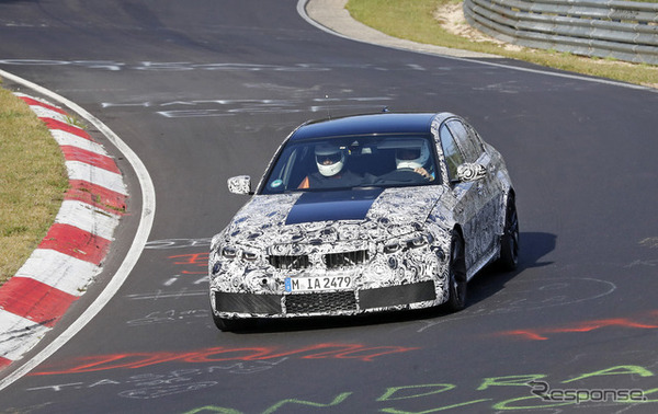 BMW M3セダン 新型スクープ写真