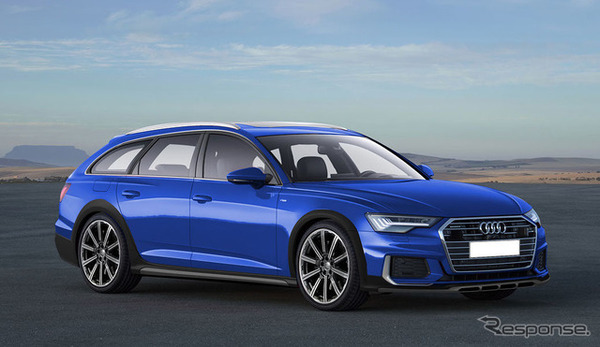 アウディ A6 オールロードクワトロ　新型　予想CG