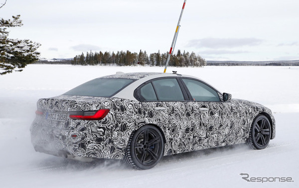 BMW M3 次期型　スクープ写真