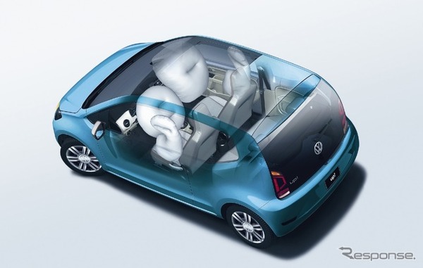 VW spice up! の4エアバッグ