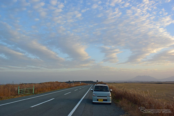 乗り味はあくまで低価格軽自動車。それでいてどこまで走っても本当に疲れないのが素晴らしいところだった。