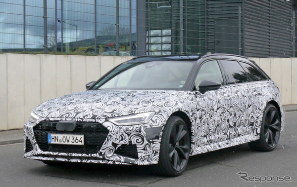 アウディ RS6アバント 次期型スクープ写真