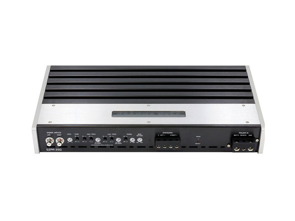 テストに使用したパワーアンプ（グラウンドゼロ・GZPA 2SQ）。