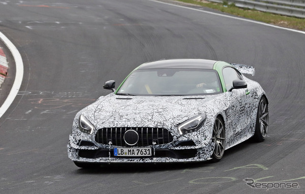 メルセデス AMG GT ブラックシリーズ 市販型（スクープ写真）