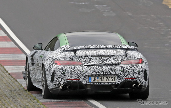 メルセデス AMG GT ブラックシリーズ 市販型（スクープ写真）