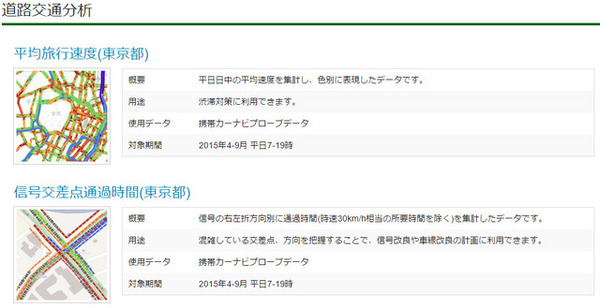 全国版 移動ビッグデータ公開サイト