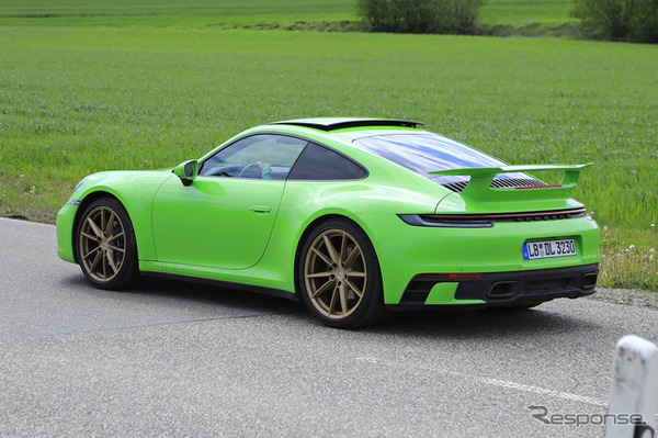 ポルシェ 911 謎のプロトタイプ（スクープ写真）