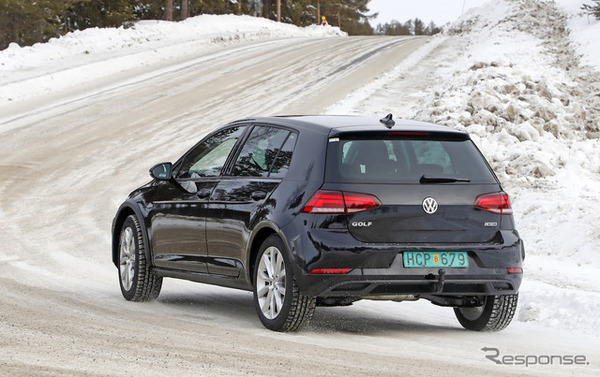 VW 謎の新型プロトタイプ（スクープ写真）
