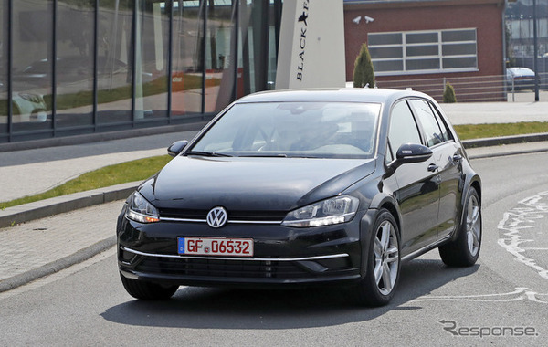 VW 謎の新型プロトタイプ（スクープ写真）