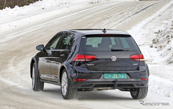 VW 謎の新型プロトタイプ（スクープ写真）