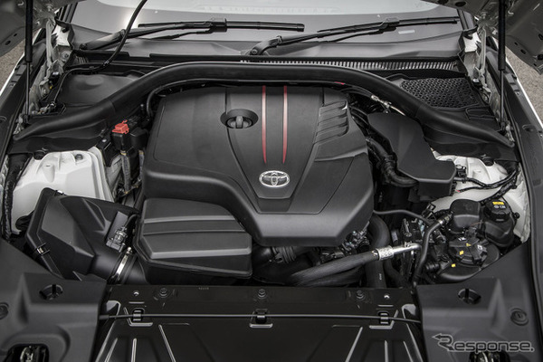 トヨタ スープラ 新型の2リットル4気筒エンジン
