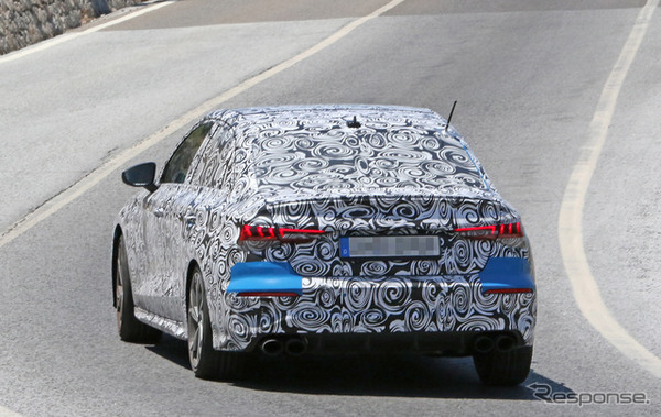 アウディ S3セダン次期型 スクープ写真