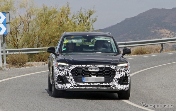 アウディ Q5 改良新型（PHEV）スクープ写真
