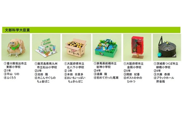 文部科学大臣賞（6作品）