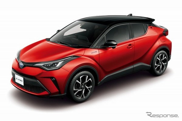 トヨタ C-HR G（ブラック×エモーショナルレッドII）