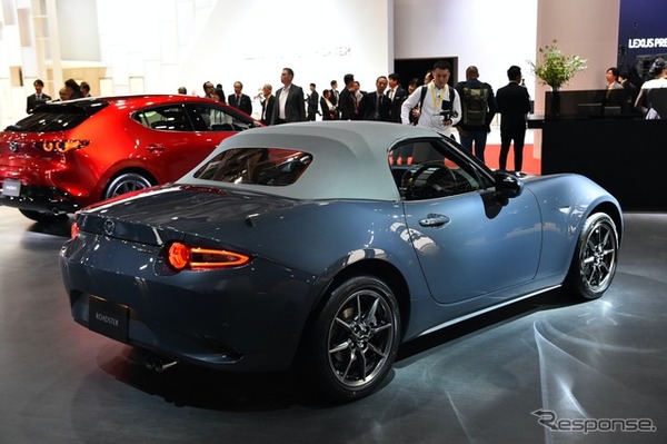 マツダ・ロードスターの特別仕様車「シルバートップ」（東京モーターショー2019）