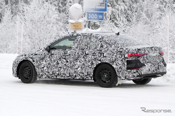 アウディ A3セダン 次期型プロトタイプ（スクープ写真）