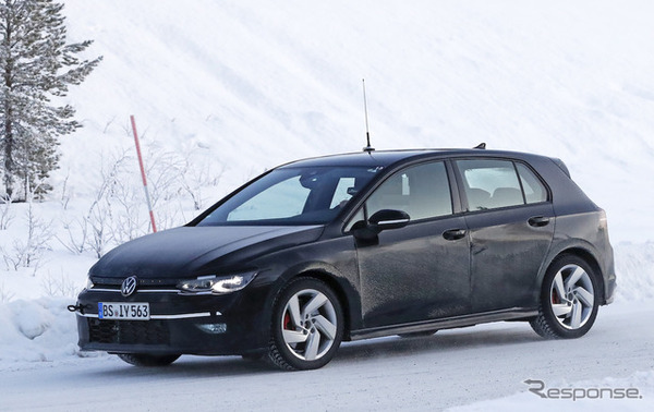 VW ゴルフ GTI 新型プロトタイプ（スクープ写真）