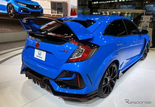 ホンダ・シビック・タイプR 改良新型の北米仕様（シカゴモーターショー2020）
