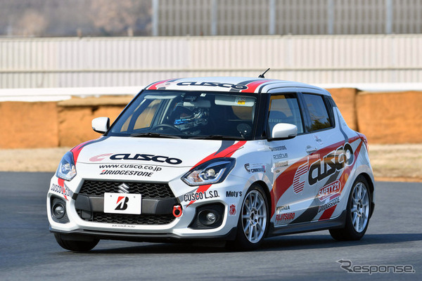 POTENZA RE-71RSを装着しテストドライブするスイフト